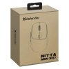 Defender Mysz bezprzewodowa NITTA MM-307 RF+BT 1600DPI 6P biała